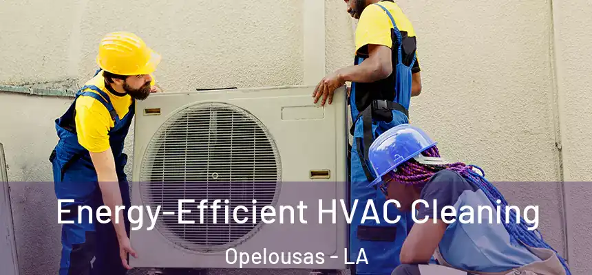  Energy-Efficient HVAC Cleaning Opelousas - LA