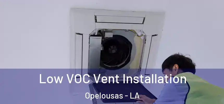  Low VOC Vent Installation Opelousas - LA