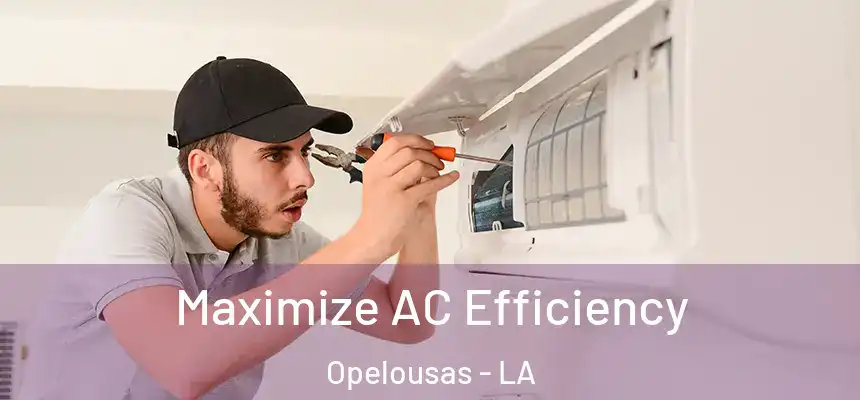  Maximize AC Efficiency Opelousas - LA