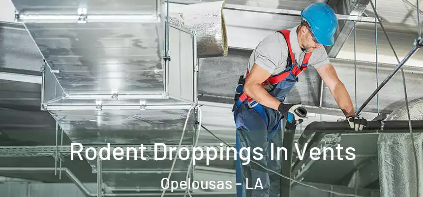  Rodent Droppings In Vents Opelousas - LA